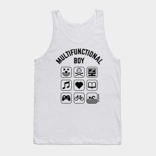 Multifunctional Boy (9 Icons / Smartphone Design) Tank Top